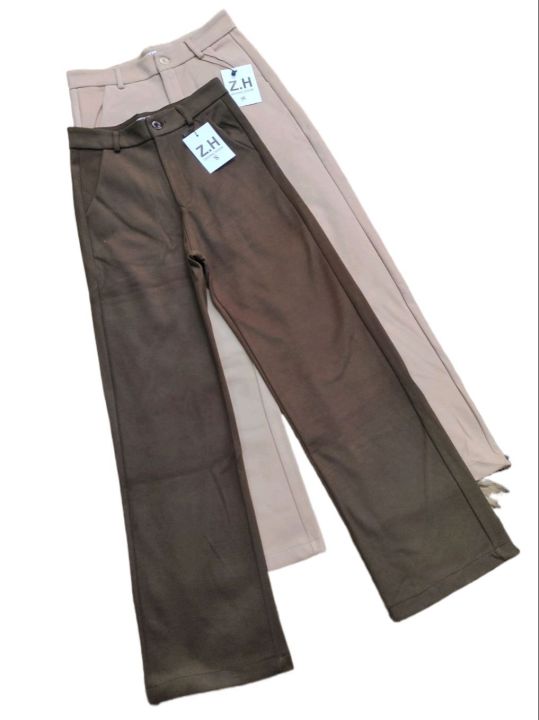 Winter%20Woollen%20Straight%20Fit%20Acrylic%20Pants%20for%20Women%20Warm%20and%20Stretchable%20Plain%20Design%20-%20Image%203