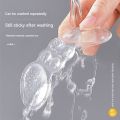3PCS Silicone Heel Stickers Anti-Falling And Anti-Abrasion Shoes Big Change Small Magic Weapon Soft Touch And Sticky Solid. 