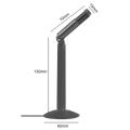 Kubite K24 120°Rotation Desk Mic 3.5mm Jack Studio Stereo Recording Desk Condenser Microphone Mini by Ecoelec. 