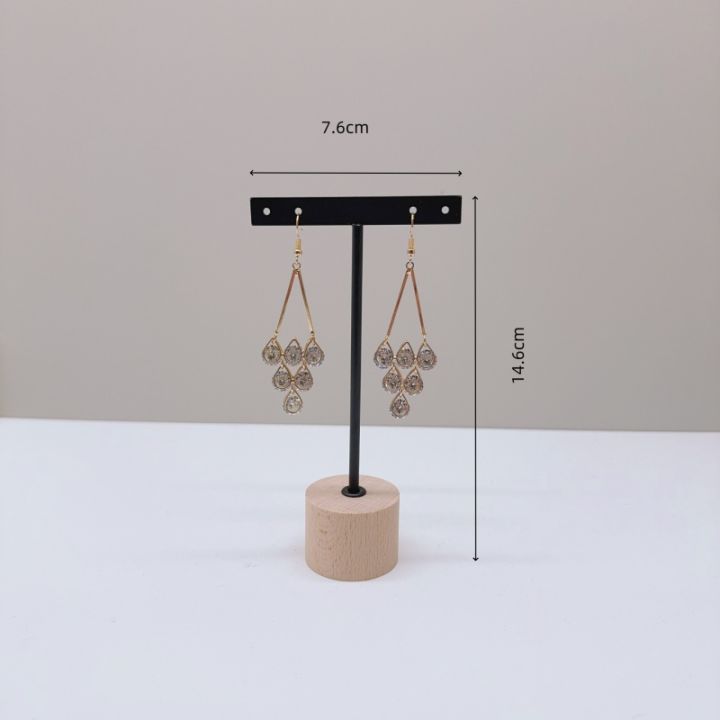 Metal%20T%20Bar%20Earring%20Display%20Stand%20Jewelry%20Stand%20with%20Wooden%20Round%20Base%20Earring%20Hanging%20Holders%20Jewelry%20Organizer%20-%20Image%207