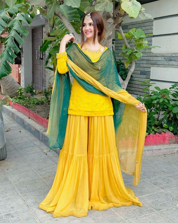 Shurooq Ready to Wear  Cotton 3 Piece Dress C1 D04 Raqs