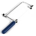 Mini Saw Hand Sawbow Coping Jig Saw with 6pcs Spiral Blades Adjustable DIY Cutting Hand Tools for Woodworking Craft Jewelry. 