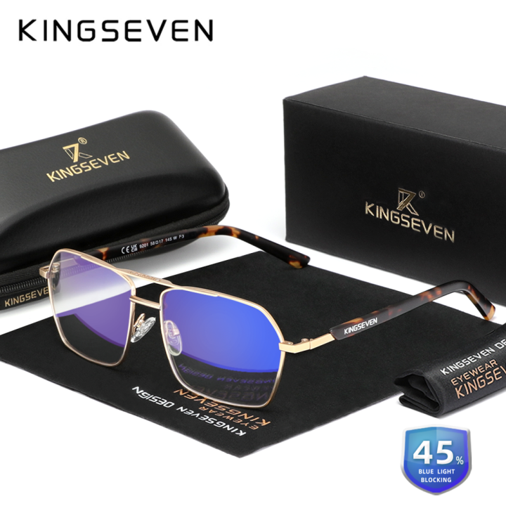 KINGSEVEN%20Rectangle%20Anti-Blue-ray%20Glasses%20Men/Women%20Phone%20Computer%20Blue%20Light%20Blocking%20Eyewear%20Ultralight%20Accessory%20Eyeglasses%20-%20Image%207