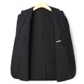 8XL Suit (Blazer+pants) Fashion Business Gentleman Italian Style Slim Solid Color Professional Suit Wedding Groom Best Man Suit. 