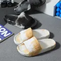 Men Women 3D Printing Stlye Slippers Summer Indoor Home New Bathroom Anti Slip Soft Sole Slippers EVA Fashion Trend Slippers. 