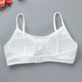 1PC New Teenage Girls Small Bras Back Buckle Young Children Underwears Student Girls Solid Kids Sports Training Bra Padded Vests. 
