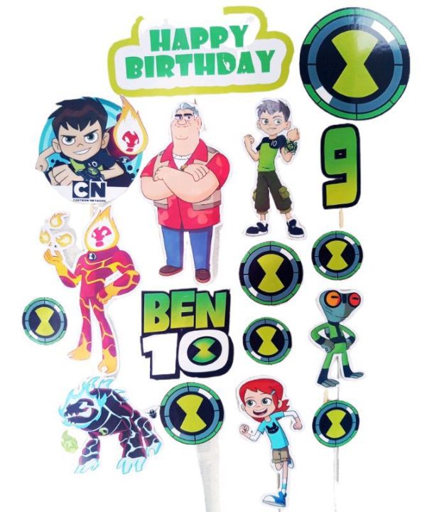 Ben Ten Picture Cake Topper /Ben 10