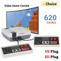 Mini TV Handheld Family Recreation Video Game Console AV Output Retro Built-in 620 Classic Games Dual Gamepad Gaming Player. 