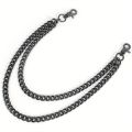 Punk Waist Chain Wallet Chain for Men Women Long Pocket Keychain with Lobster Clasps for Keys Jeans Pants Belt.