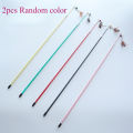 2pcs/3pcs Random Bug Funny Cat Stick Retractable Toy Feather Rod Teaser Pet Toy.