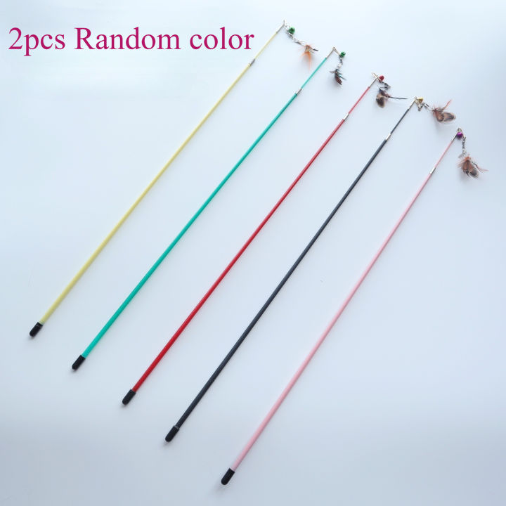 2pcs/3pcs%20Random%20Bug%20Funny%20Cat%20Stick%20Retractable%20Toy%20Feather%20Rod%20Teaser%20Pet%20Toy%20-%20Image%207