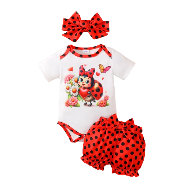 0-24Months%20Infant%20Girl%20Cute%20Summer%20Outfits%20Short%20Sleeved%20Ladybug%20Romper+Polka%20Dot%20Shorts+Headband%203PCS%20Cute%20Toddler%20Clothing%20Set%20-%20Image%207