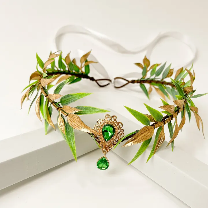 Fairy%20Leaf%20Rhinestone%20Headband%20Role-playing%20Party%20Elf%20Ears%20Woven%20Forest%20Garland%20Tiara%20Girl%20Elven%20HeadpieceRetro%20Elf%20Costume%20-%20Image%205