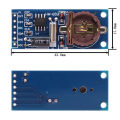 DS1302/DS1307/PCF8563/DS3231 AT24C32 I2C IIC Memory 3.3V-5V Real Time Precision RTC Clock I2C Module DS3231SN for Arduino. 