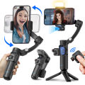 Handheld 3-Axis Gimbal Stabilizer for iPhone & Android, Anti-Shake Phone Holder with Tripod, for Vlogging & Video Recording. 