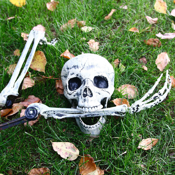 Halloween%20Skull%20Suit%20Ghost%20Festival%20Decoration%20Props%20Artificial%20Human%20Body%20Plastic%20Skull%20Hand%20Bar%20Masquerade%20Decoration%20-%20Image%203