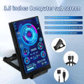 Mini 3.5 Inch IPS TYPE-C Computer Secondary Screen IPS Computer CPU GPU HDD Monitor LCD Display Freely AIDA64 Windows 8/10/11.