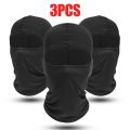 3pcs/Set Quick-dry Balaclava Sports Full Face Mask Soft Breathable Beanies Cycling Helmet Liner Running Hiking Fishing Hood Caps. 