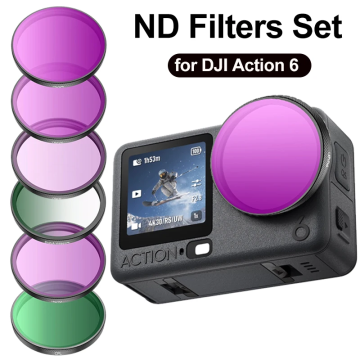PGYTECH ND Filterset voor DJI Osmo Action - Kamera Express
