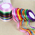 25 Yards 6 Mm Silk Satin Ribbons for Crafts Bow Handmade Accessories for Clothing Accessories and Hats DJIY. 