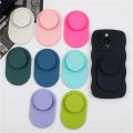 INS Korean 3D Oval Solid Color for PopSockets Magsafe Grip for Iphone 16 Magnetic Grip Tok Finger Holder Stand Bracket Support. 