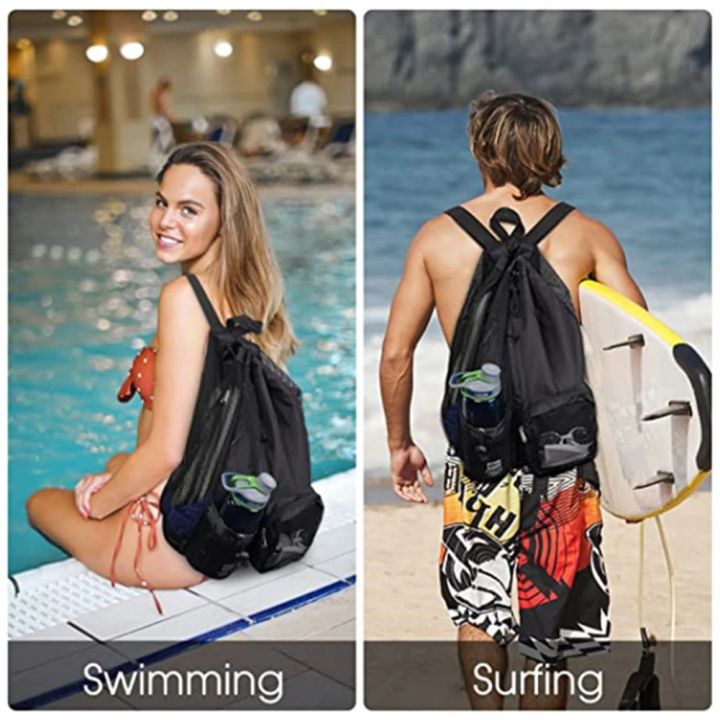Drawstring%20Beach%20Storage%20Bag%20Sports%20Backpacks%20Basketball%20Bag%20Men%20Women%20Beach%20Backpacks%20Summer%20Swim%20Rucksack%20Mesh%20Sports%20Bag%20-%20Image%204