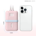SIKAI Silicone Case For ANKER 20000mAh PowerBank PD 30W/35W Type C Fast Charge With Cable Anti-Drop Protective Cover. 