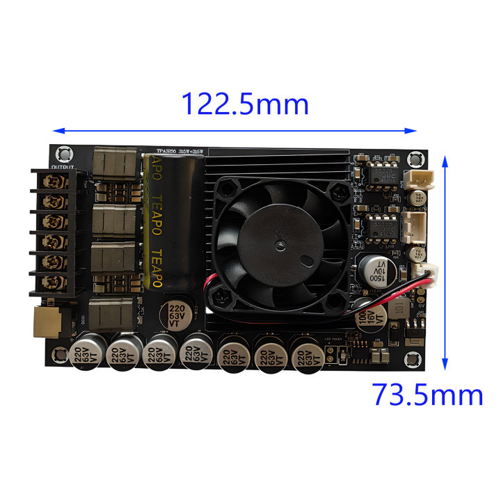 TPA3255%20600W%20High-Power%20Amplifier%20Board%20300W%20X%202%20High-power%20HIFI%20Digita%20Low%20Noise%20AMP%202.0%20Ch%20Class%20D%20-%20Image%204