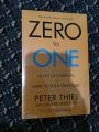 ZERO TO ONE by PETER THIEL. 