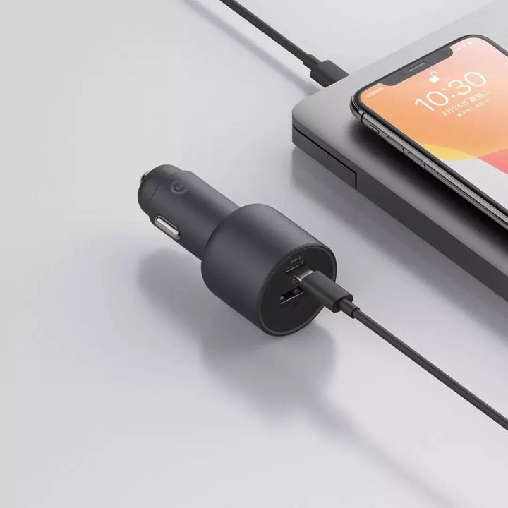 %20Mi%20Car%20Charger%20100W%20MAX%201A1C%20Fast%20Charging%20Dual-port%20USB-A%20USB-C%20Smart%20Device%20Fully%20Compatible%20With%20Light%20Effect%20Display%20-%20Image%202