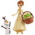 Disney Frozen Elsa Ana doll toy with characters. 