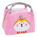 Aiden cute temperature storage bags with all kinds of faithfulness bags food box thermal storage bags foil padded cooler bag with handle waterproof. 