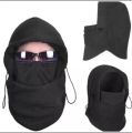 Balaclava Winter Hooded,Thermal Fleece Cap Hat Hood Ski Bike Wind Stopper Mask Monkey Cap Polyester soft Bike Motorcycle full Face Mask Cover Protection Cycling Sports Biker Face Mask Winter Cap and hoddie for men Touring in Snow weather. 