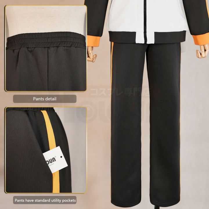 Re:Life%20In%20A%20Different%20World%20From%20Zero%20Anime%20Natsuki%20Subaru%20Cosplay%20Costume%20Embroidery%20Full%20Zip%20Tracksuit%20Elastic%20Pants%20-%20Image%203