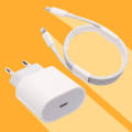 PD 20W For Apple USB Type C Charger For iPhone 13 12 11 14 Pro Max Mini XR X XS 8 Plus C Fast Charging Cable For iPhone Charger. 