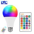 16 Color E27 RGB LED Light Bulb with Remote Control For Room Graden Party Smart Bulb Lamp Dimmer Red Green Blue White Light Bulb lightify. 
