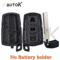 Remote Key Fob Shell Case Replacement for Smart Key Shell Blade Fob Remote Case for BMW 1 3 5 6 X Series E90 E91 E92 E60. 