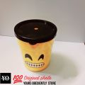 "Emoji Glass in Plastic Material with Cap and Straw - Fun Emoji Drinking Cup - Reusable Plastic Emoji Cup - Emoji Tumbler with Lid and Straw - Kids Emoji Cup - BPA-Free Emoji Glass - Cute Emoji Drinking Glass - Emoji Party Cup - Emoji Theme Cup. 