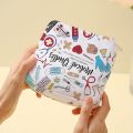 1 PC Medical Printed Sanitary Napkin Storage Bag, Lightweight Tissue Bag for Women's Products, Sanitary Tissue Bag.