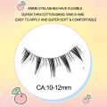5-pair Manga Eye A Shaped False Eyelashes Wet Lashes Thick Manhua Spiked Eyelashes Naturally Soft Douyin Makeup Lash Extension. 