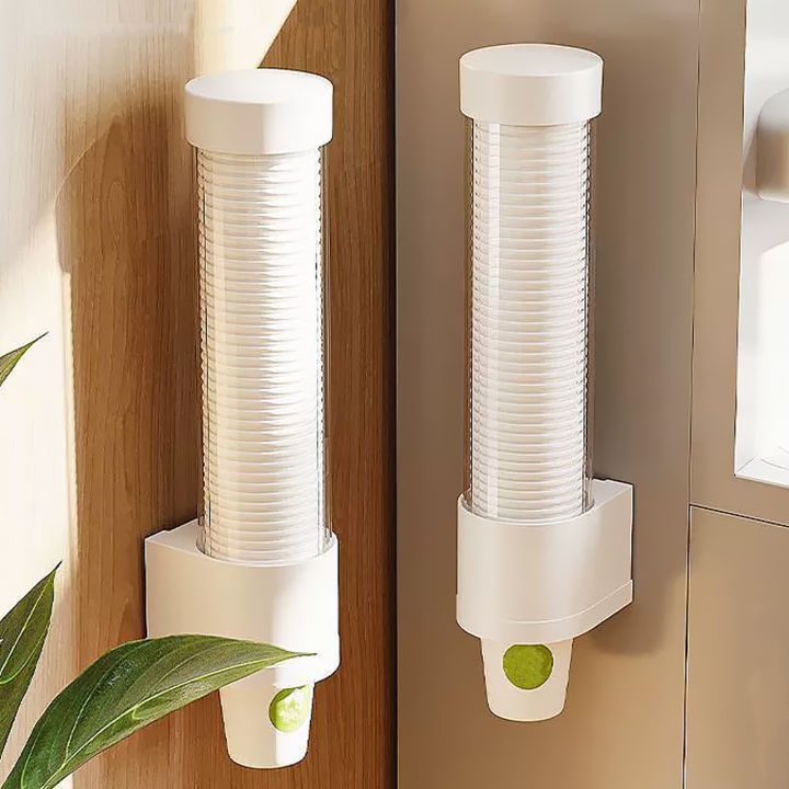 Disposable%20cup%20extractor,%20Wall%20mounting,%20Disposable%20paper%20cup,%20Dispenser,%20Plastic%20cup%20holder,Dispenser%20automatically%20drops%20cup%20-%20Image%203
