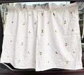 Cute Baby Car Curtain Cotton Sunscreen Cloth Embroidery Sunshade Children Sun Protection Window Curtain UV Protection for Kids.