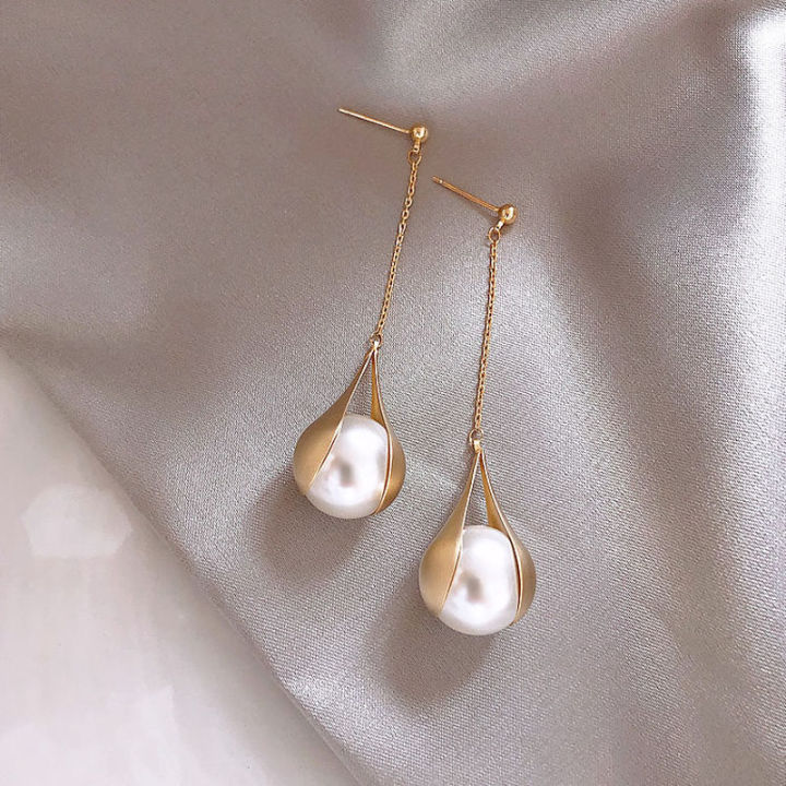 Round%20Broken%20Shell%20Earrings%20Simple%20Quality%20of%20advanced%20Earrings%20For%20Women%20Korean%20Fashion%20Jewelry%20Design%20Personalized%20Earrings%20-%20Image%203