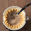 YRP Coffee Filter Papers 50 Sheets 1-2Cups 3-4Cups Paper Filter #155  #185 Pour Over Coffee Dripper & Wave Dripper Barista Tools. 