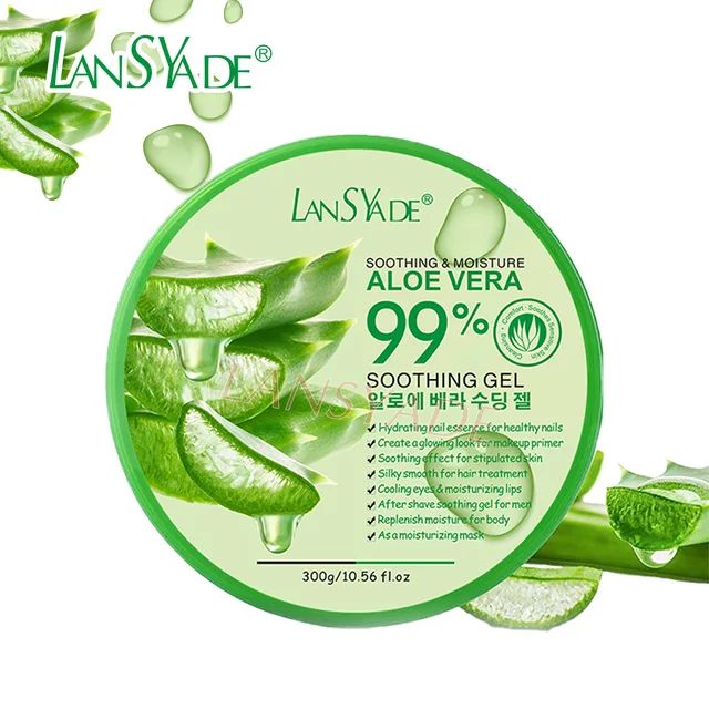 Lansyade%20Soothing%20&%20Moisture%20Aloe%20Vera%2099%25%20Soothing%20Gel%20300g%20-%20Image%202