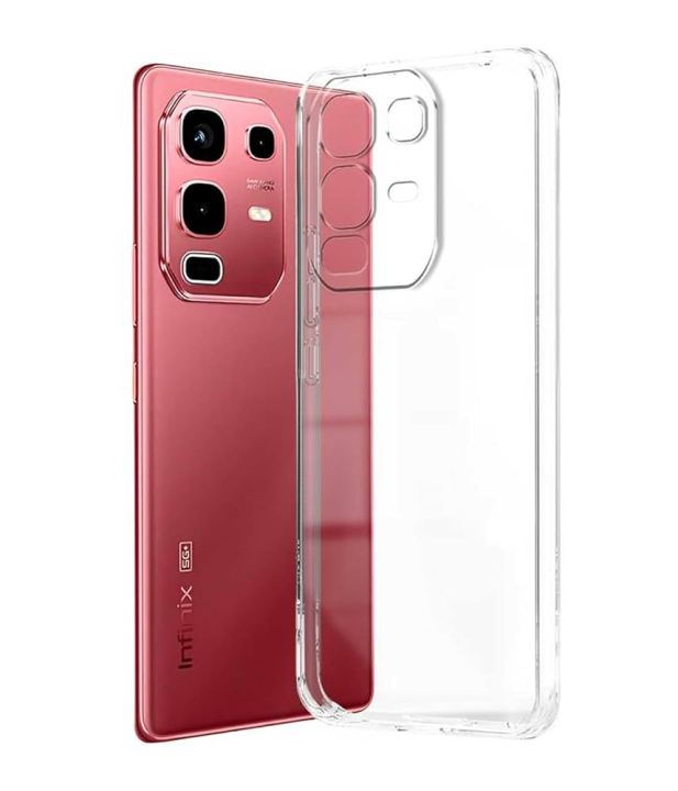 Infinix Note 50 / Note 50 Pro Case | Shockproof | Transparent | Soft TPU Back Cover