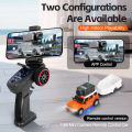 WLtoys 1/64 Mini RC Car with 720P FPV Camera Wifi APP Control 2.4G Reomte Contorl Racing Vehicle Toy for Children 6405 6406. 