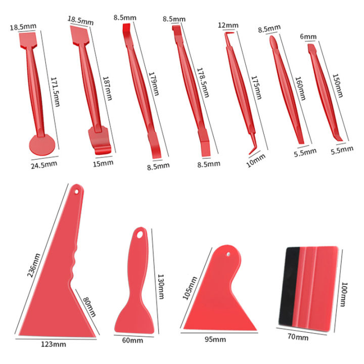 SEAMETAL%207/13pcs%20Car%20Wrapping%20Tools%20Kit%20Vinyl%20Scraper%20Cutter%20Film%20Squeegee%20Set%20Plastic%20Wrap%20Tool%20Car%20Window%20Tinting%20Accessories%20-%20Image%203