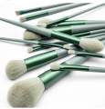 13 pcs Portable Makeup Brush Pack Set-In 2 Colors Pcs Makeup Brush Set With Storage Pouch For Women. 