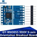 GY-BNO055 9DOF 9-axis BNO055 Absolute Orientation Breakout Board Sensor Module Angle Gyroscope Module IIC Serial for. 
